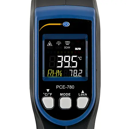 Thermometer PCE-780-ICA incl. ISO Calibration Certificate