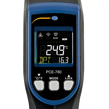 Thermometer PCE-780-ICA incl. ISO Calibration Certificate