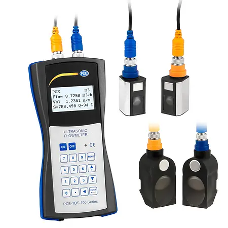 Ultrasonic Flow Meter Kit PCE-TDS 100HSH