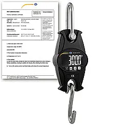 Weighing Hook PCE-HS 300N-ICA incl. ISO Calibration Certificate