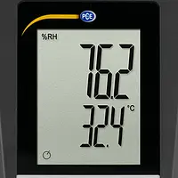 Air Humidity Meter display