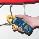 Clamp meter PCE-DC 41 application