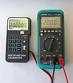 Digital multimeter PC-123 application frequency