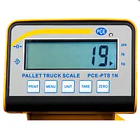 Floor Scale PCE-PTS 1N display