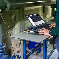 Flow Meter PCE-TDS 100HS+ incl. Thermometer