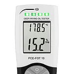 Food Thermometer for Frying Oil / Cooking Oil Tester PCE-FOT 10 display
