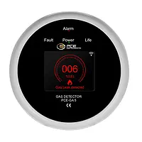 Gas Leak Detector Display