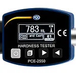 Hardness Tester PCE-2550 display