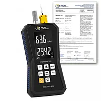 HVAC Meter / HVACR Tester PCE-THD 50S-ICA incl. ISO-Calibration Certificate 