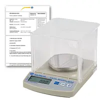 LAB Scale for Paper Basis Weight PCE-DMS 200-ICA incl. ISO Certificate 