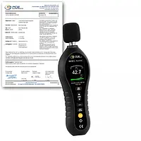 Noise Meter / Sound Meter PCE-324-ICA incl. ISO-Calibration Certificate 