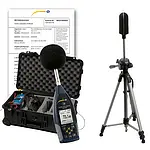 Outdoor Noise Dose Meter PCE-428-EKIT-ICA incl. ISO Calibration Certificate
