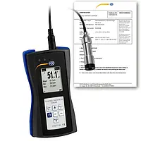Paint Gauge PCE-CT 80-F5N3-ICA incl. ISO-Calibration Certificate 
