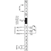 Panel Indicator PCE-N20Z  AC Voltage / Current diagram