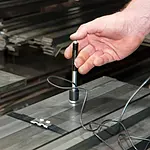 Portable Metal Hardness Tester PCE-900 application