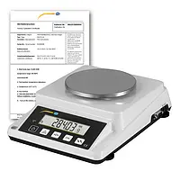 Quadrant Scale PCE-DMS 310-ICA Incl. ISO Calibration Certificate