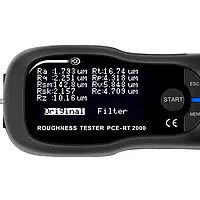 Surface Tester PCE-RT 2000BT display