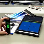 Surface Testing - Color Meter PCE-XXM 30 application