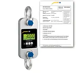 Suspended Scale PCE-DDM 3WI-ICA incl. ISO Calibration Certificate