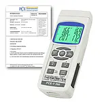 Temperature Meter PCE-T390-ICA incl. ISO Calibration Certificate 