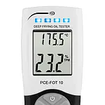 Thermometer for Frying Oil / Cooking Oil Tester PCE-FOT 10 display