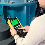 Vibration Meter PCE-VM 5000-ICA Incl. ISO Calibration Certificate Application
