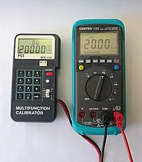 Voltmeter PCE-123 application frequency