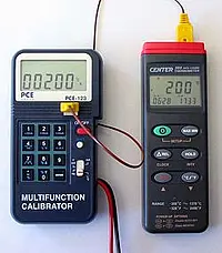 Voltmeter PCE-123 application temperature